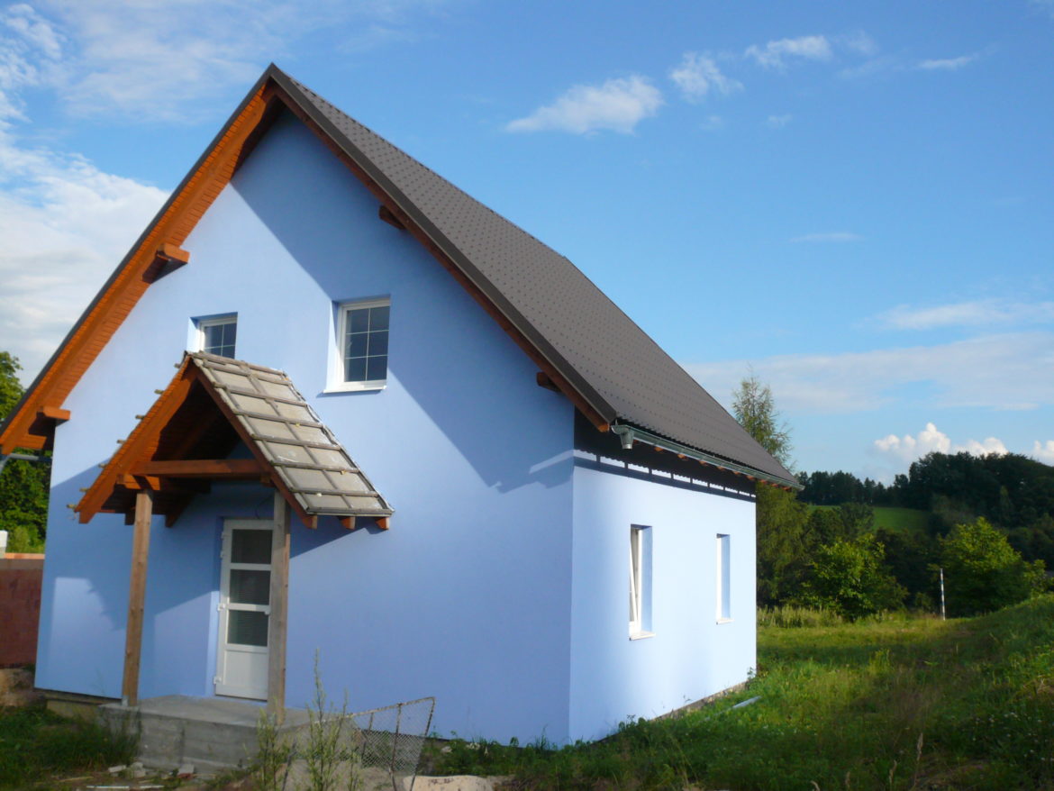 Horní Studénky – zděný rodinný dům s obytným podkrovím podle typového projektu 06